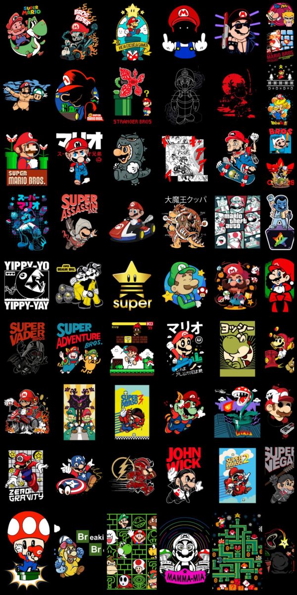 Super Mario Character Pack: 50+ Amazing Designs for Retro Gamers - Image 3